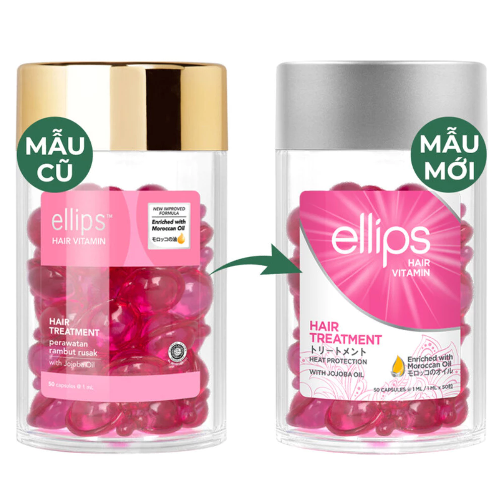 Serum dưỡng tóc Ellips Vitamin hũ 50 Viên