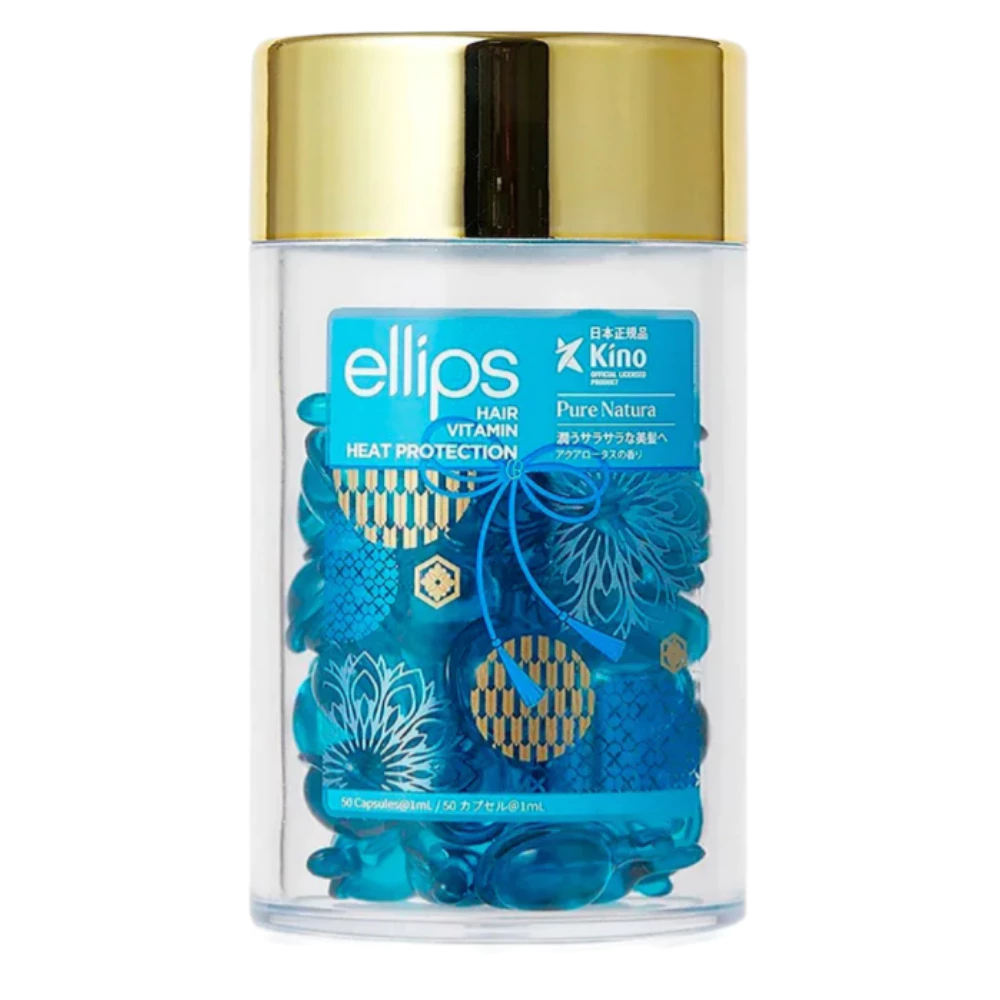 Serum dưỡng tóc Ellips Vitamin hương hoa sen nước /ngọt ngào hũ 50 viên