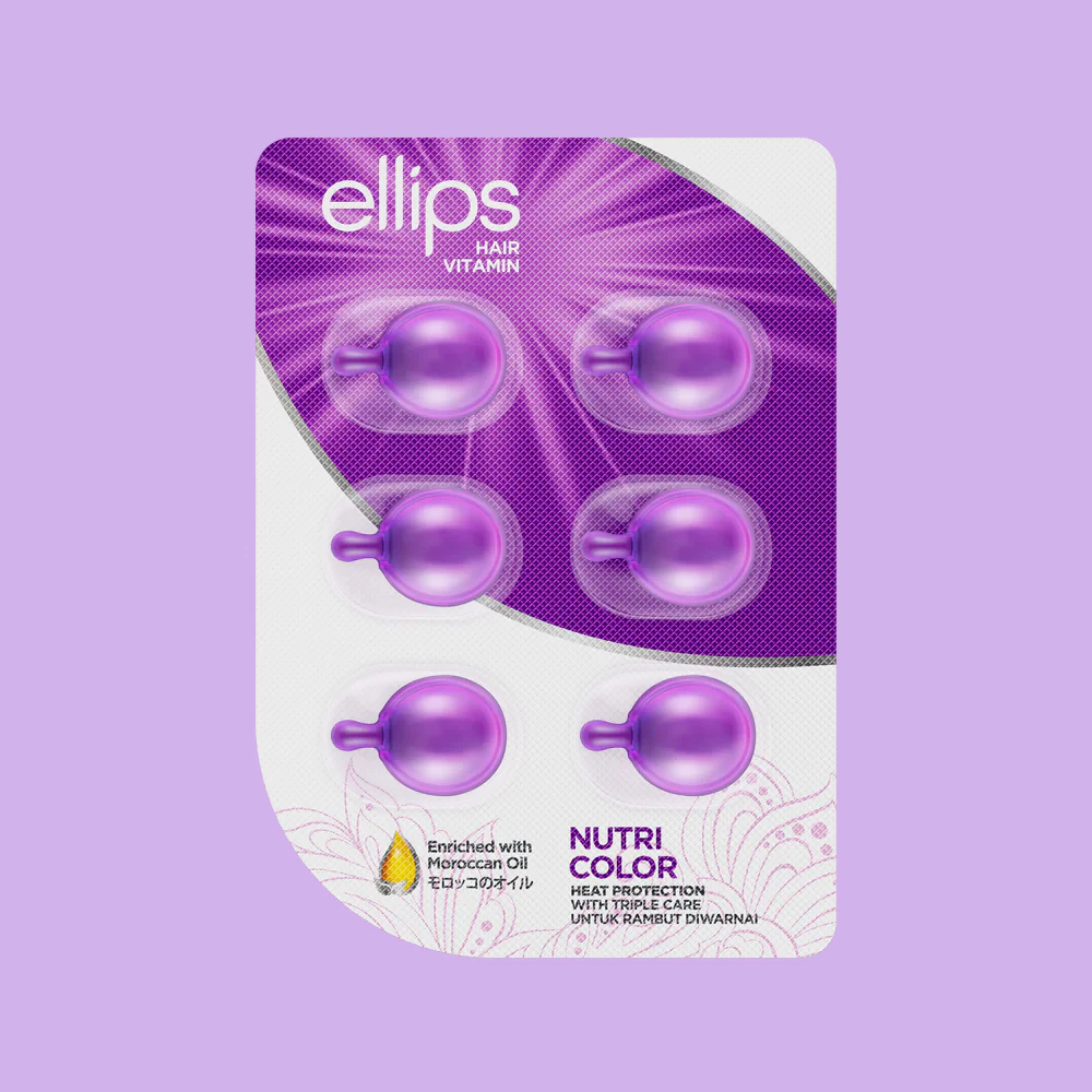 Serum dưỡng tóc Ellips Vitamin vỉ 6 viên
