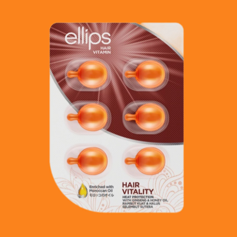 Serum dưỡng tóc Ellips Vitamin vỉ 6 viên