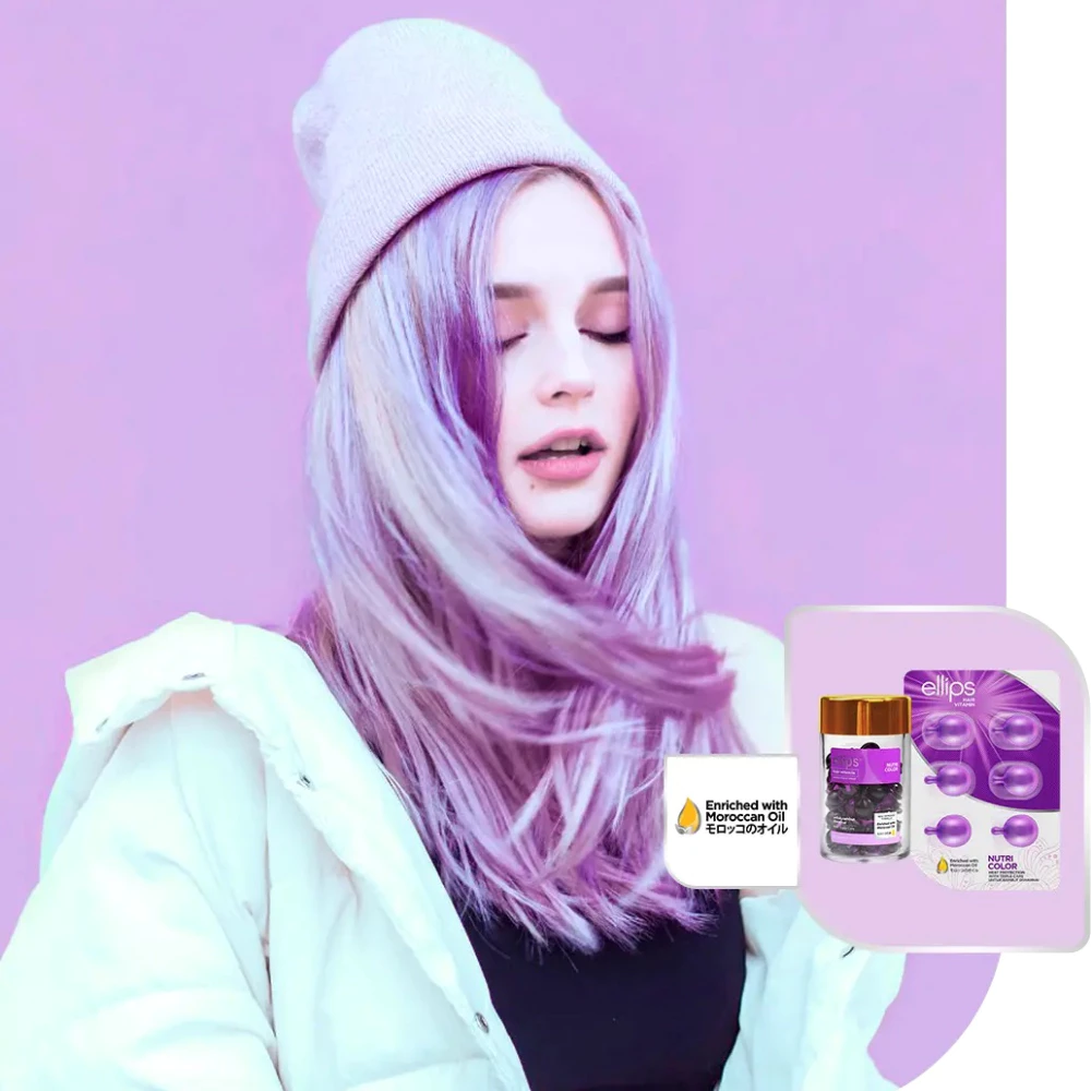Serum dưỡng tóc Ellips Vitamin vỉ 6 viên
