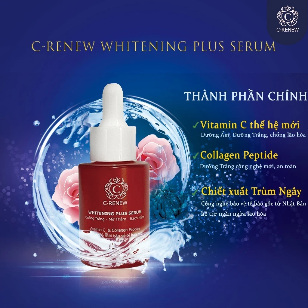 Serum dưỡng trắng giảm nám C-Renew 30ml