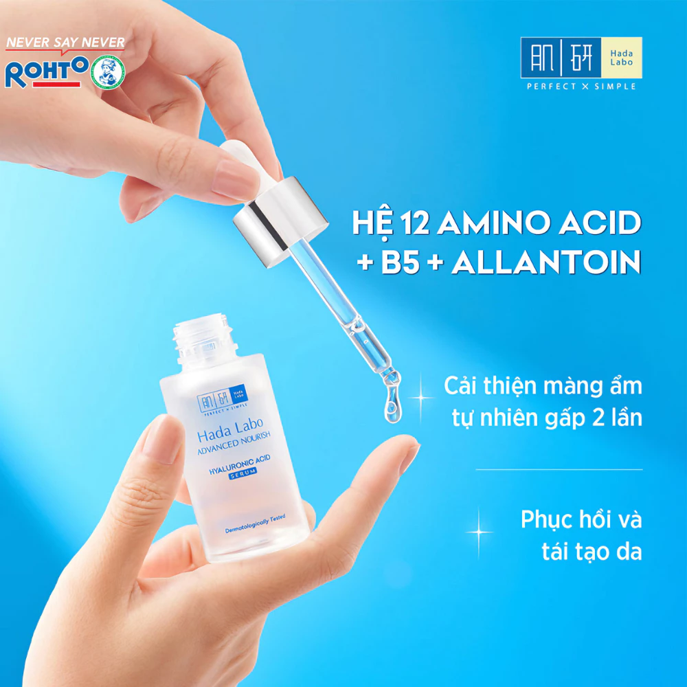 Serum Hada Labo cấp ẩm tối ưu, phục hồi da 30ml
