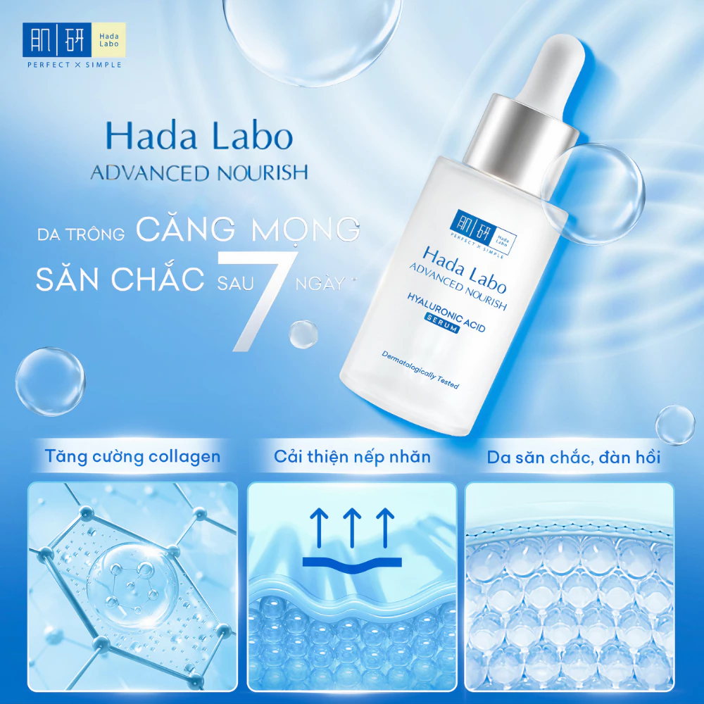 Serum Hada Labo cấp ẩm tối ưu, phục hồi da 30ml