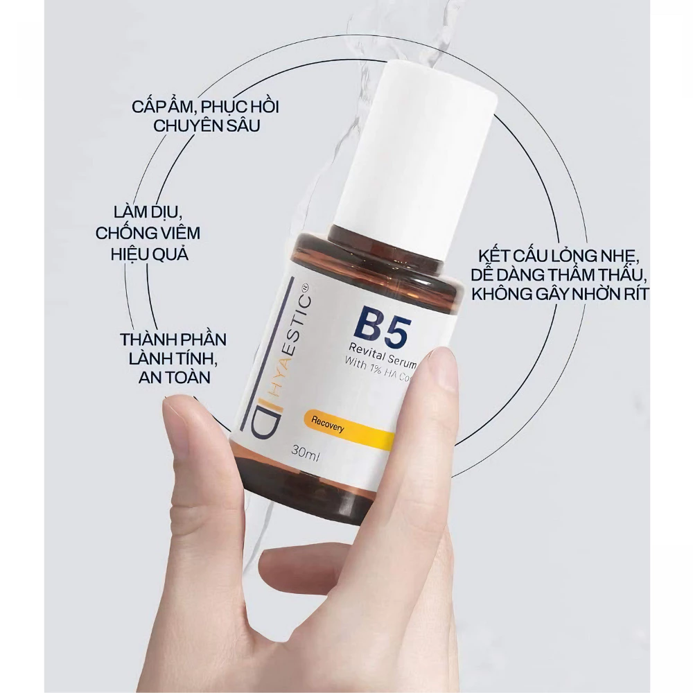 Serum Hyaestic B5 phục hồi dưỡng ẩm da 30ml