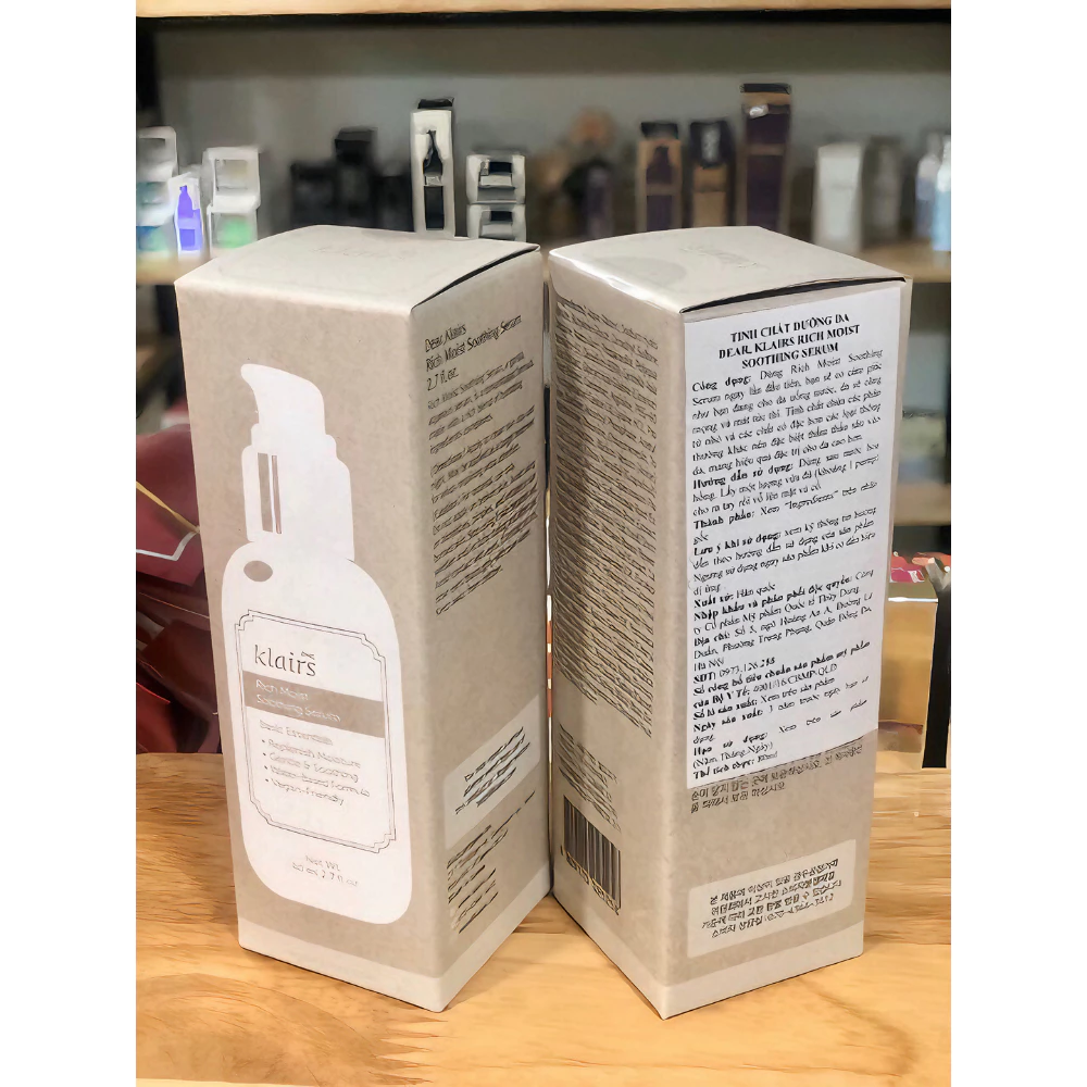 Serum Klairs cấp ẩm cho da khô, nhạy cảm 80ml.
