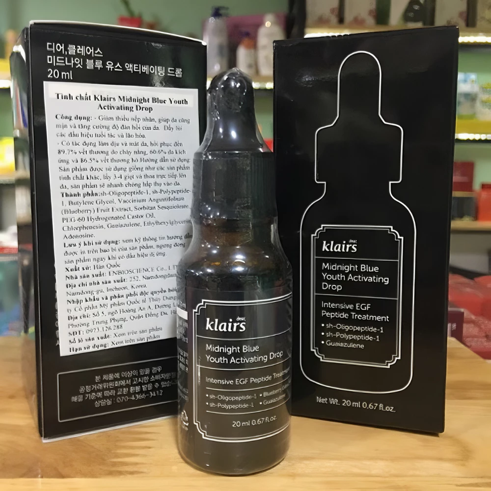 Serum Klairs phục hồi, ngừa lão hoá da ban đêm 20ml