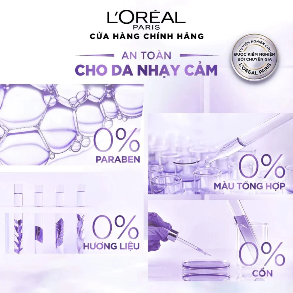 Serum L'Oreal Hyaluronic Acid cấp ẩm sáng da 30ml