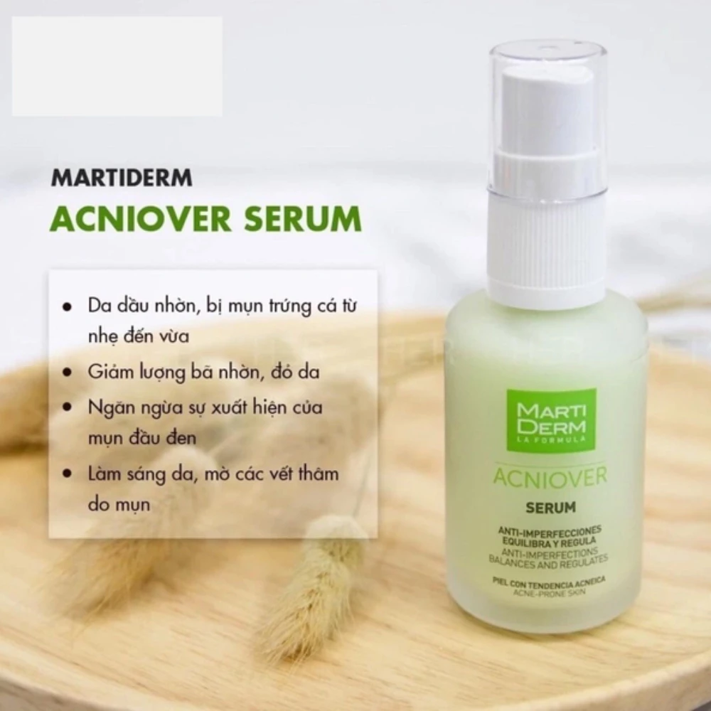 Serum Martiderm giảm mụn và kiểm soát nhờn 30ml