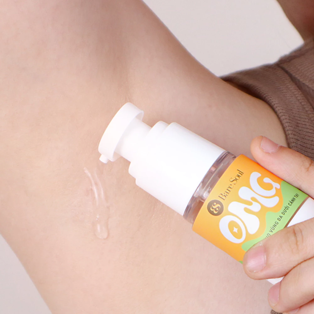 Serum nách BareSoul che khuyết điểm,mờ thâm/Ngăn mồ hôi, khử mùi & dưỡng sáng/Khử mùi, giảm sần & dưỡng sáng 20g