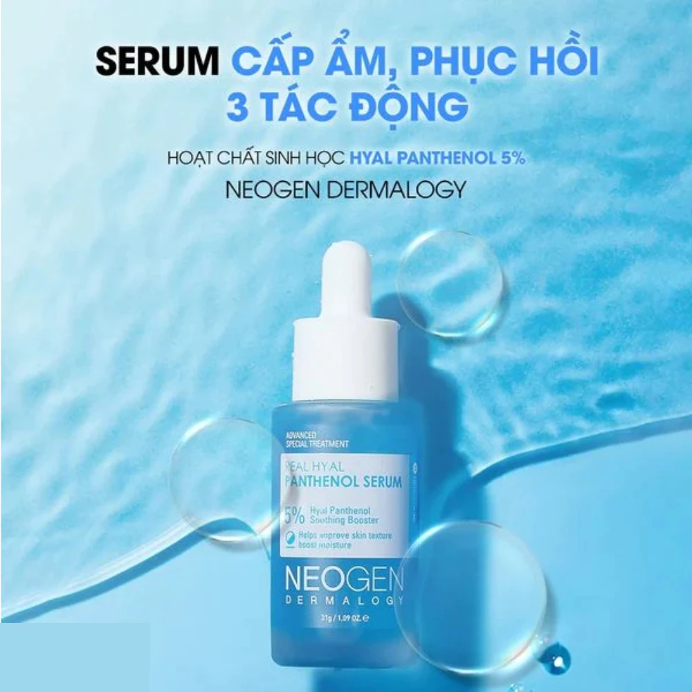 Serum Neogen Dermalogy cấp nước, phục hồi 3 tác động 31g