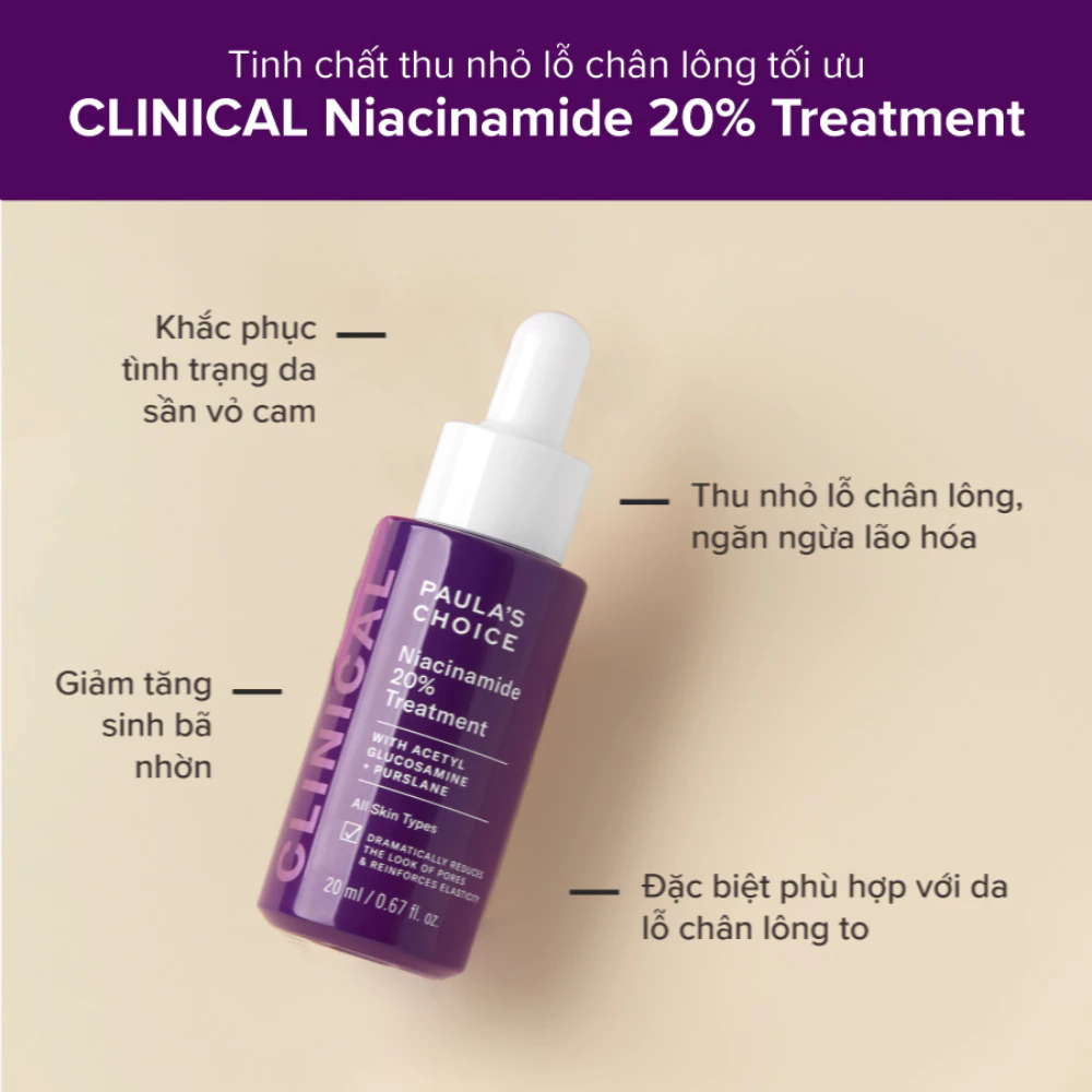 Serum Paula's Choice se khít lỗ chân lông tối ưu 20ml