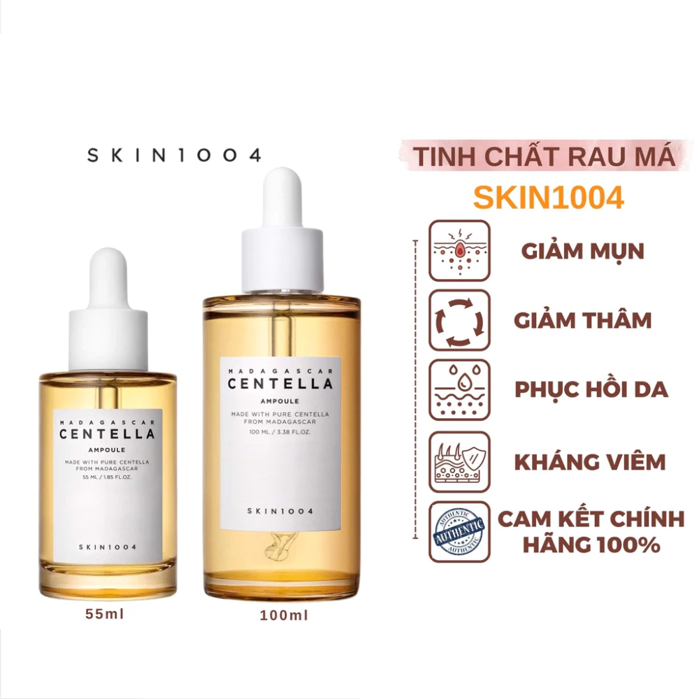 Serum Skin1004 rau má giúp giảm mụn và phục hồi da 30ml/55ml/100ml