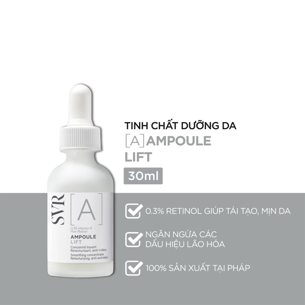 Serum SVR ngừa ngừa lão hóa và giúp da mềm mịn 30ml