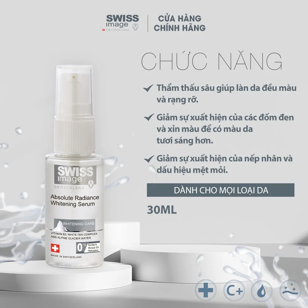 Serum dưỡng sáng da Swiss Image 30ml
