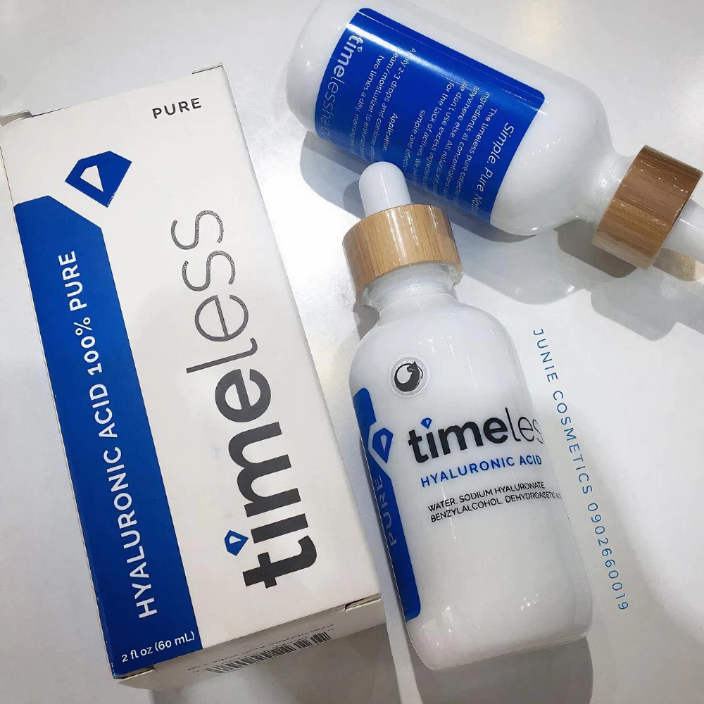 Serum Timeless Hyaluronic Acid cấp nước, dưỡng ẩm da 30ml/60ml.