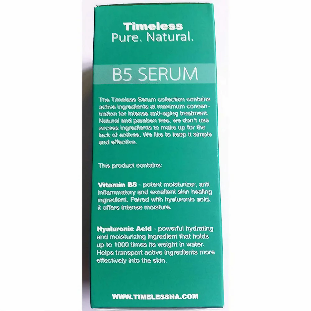 Serum Timeless Vitamin B5 làm dịu & phục hồi da 30ml