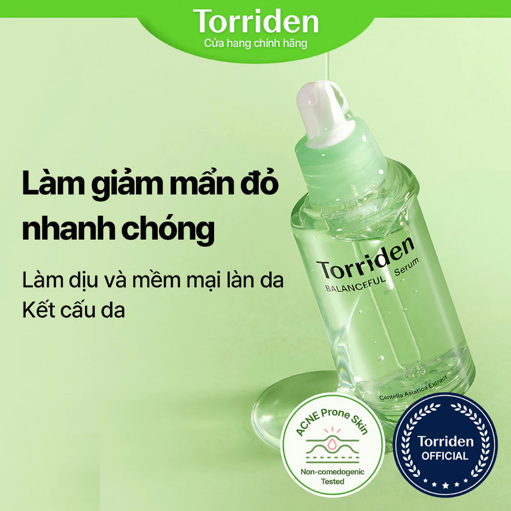 Serum Torriden làm dịu, giảm mẩn đỏ cho da mụn 50ml