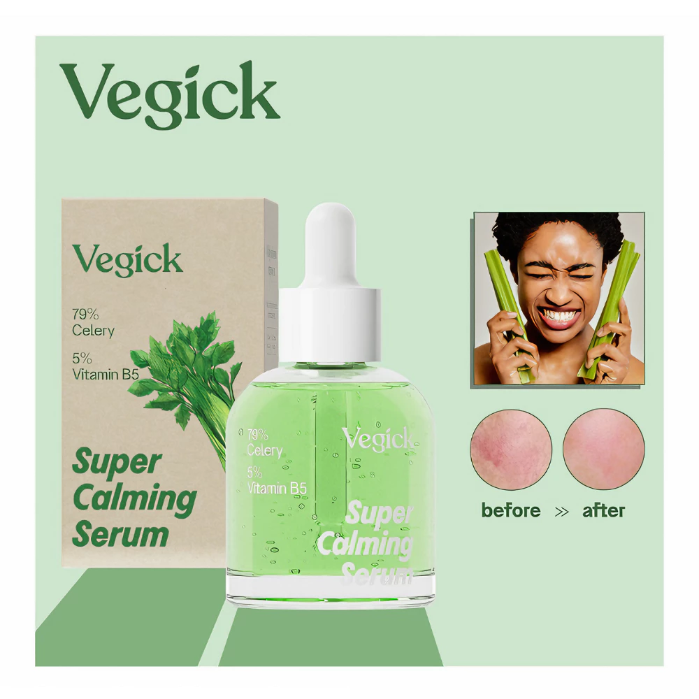 Serum Vegick Cần Tây làm dịu, hỗ trợ phục hồi da 30ml