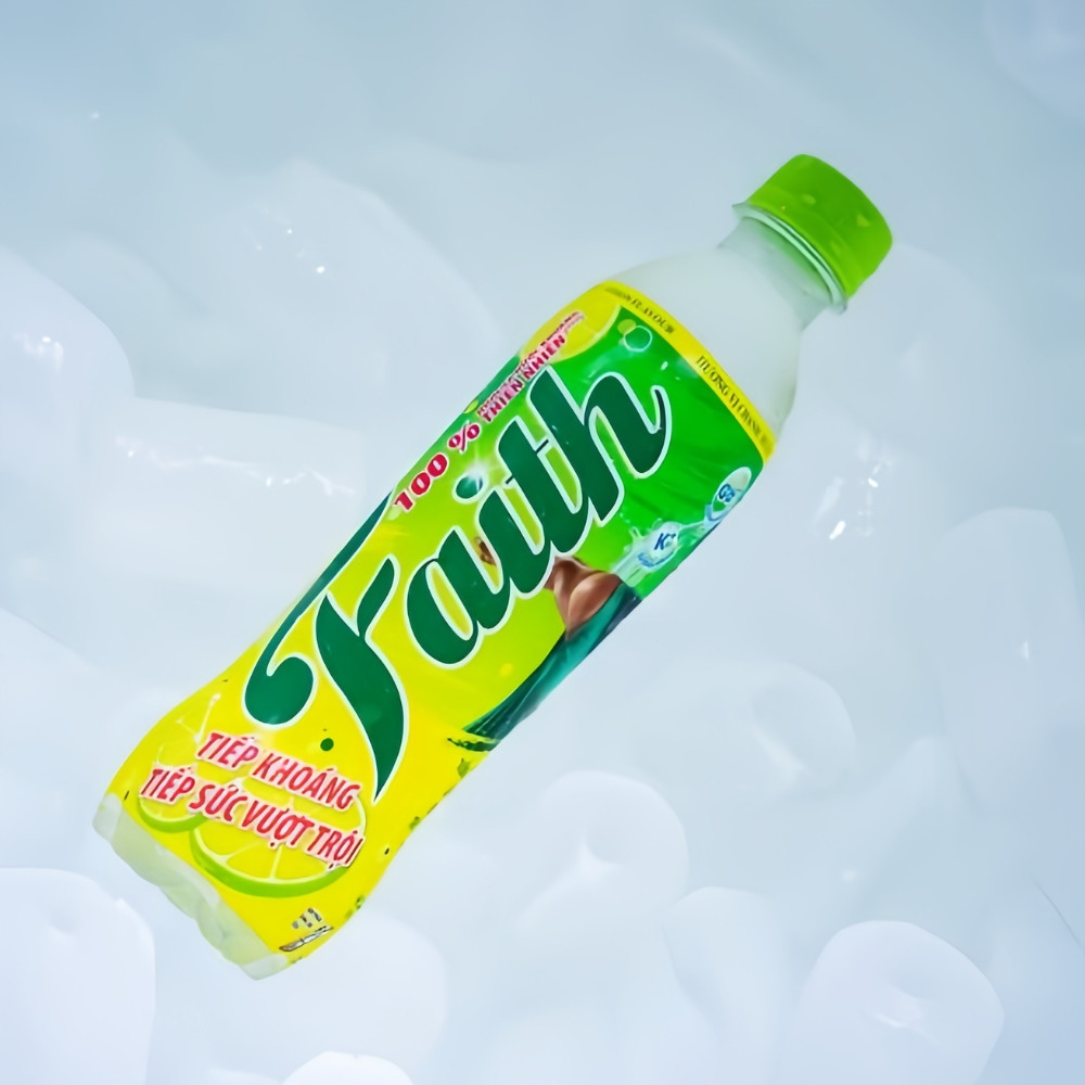 Nước khoáng Quang Hanh Faith hương vị Chanh muối 355ml
