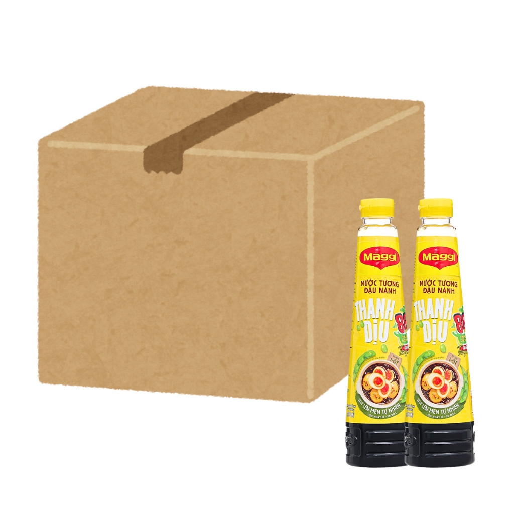 Thùng 12/24 chai nước tương Maggi chai 300ml/700ml