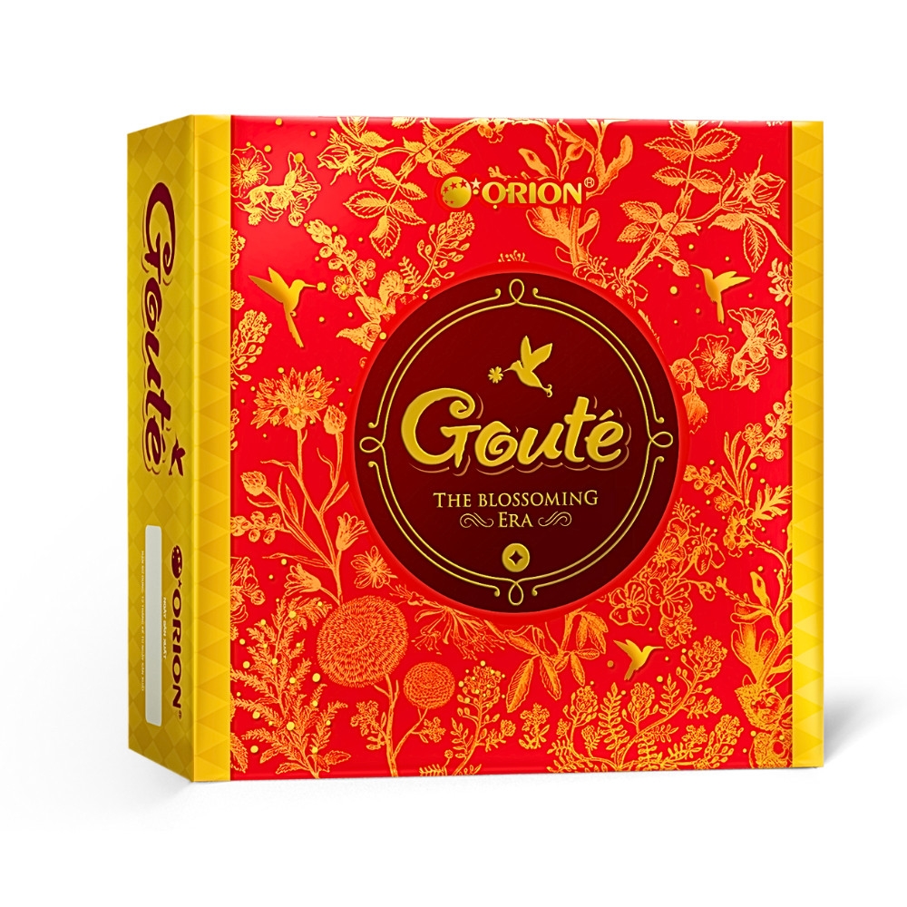 Bánh Goute Hamper mè giòn tan 158.4g (4 gói/hộp)