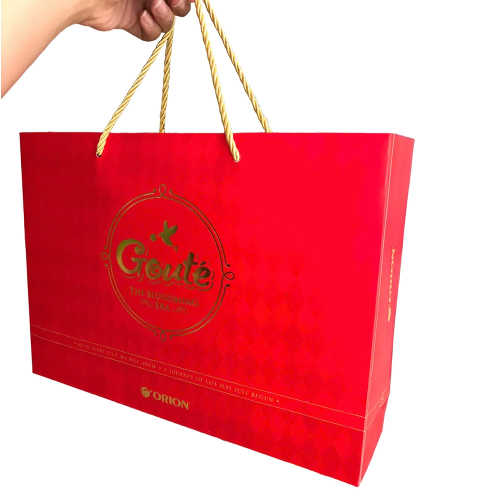 Bánh quy mè giòn Goute hộp thiếc 475.2g (12 gói)