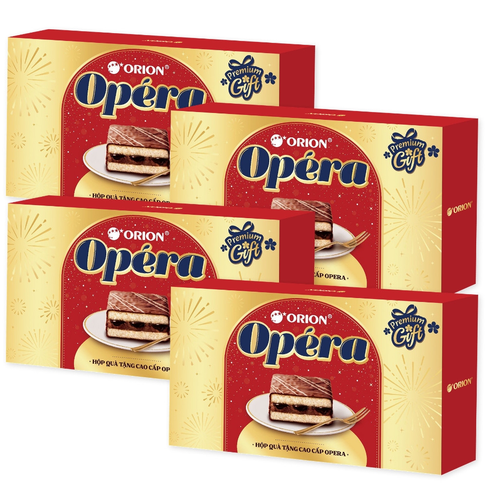 Hộp quà tặng Tết Opera Orion 16 bánh 488g
