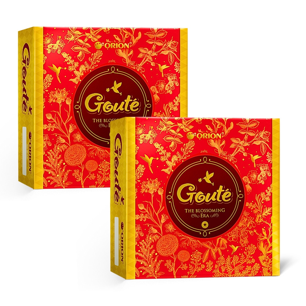 Bánh Goute Hamper mè giòn tan 158.4g (4 gói/hộp)