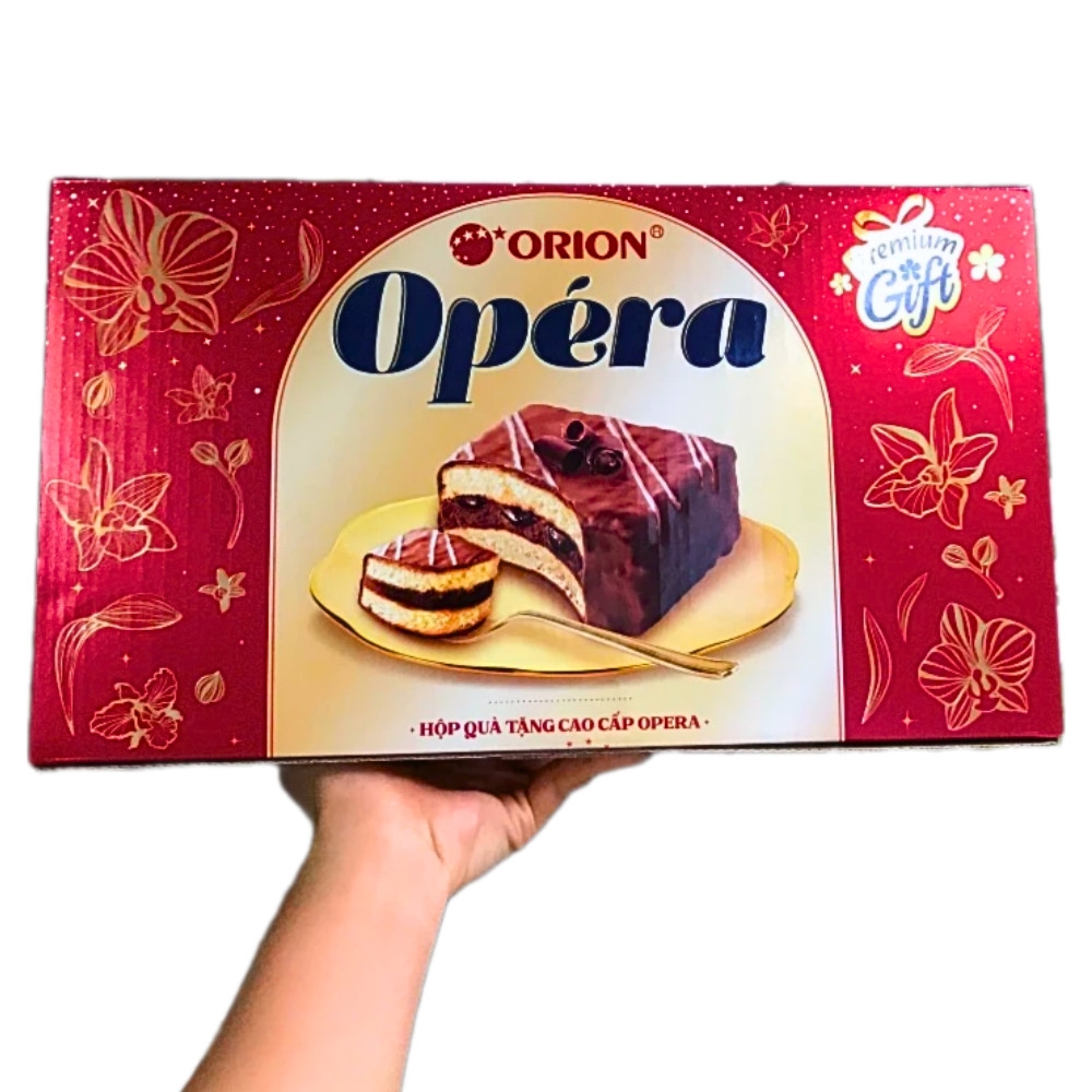 Hộp quà tặng Tết Opera Orion 16 bánh 488g