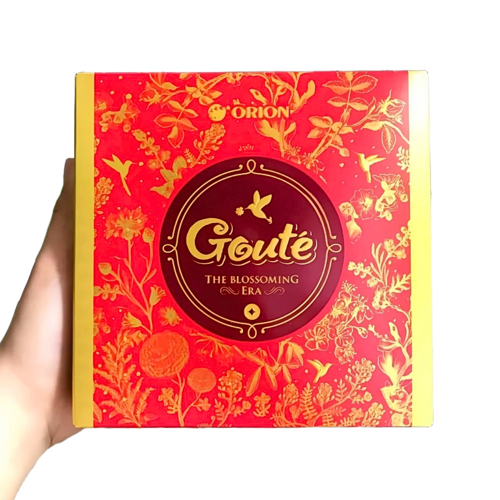 Bánh Goute Hamper mè giòn tan 158.4g (4 gói/hộp)