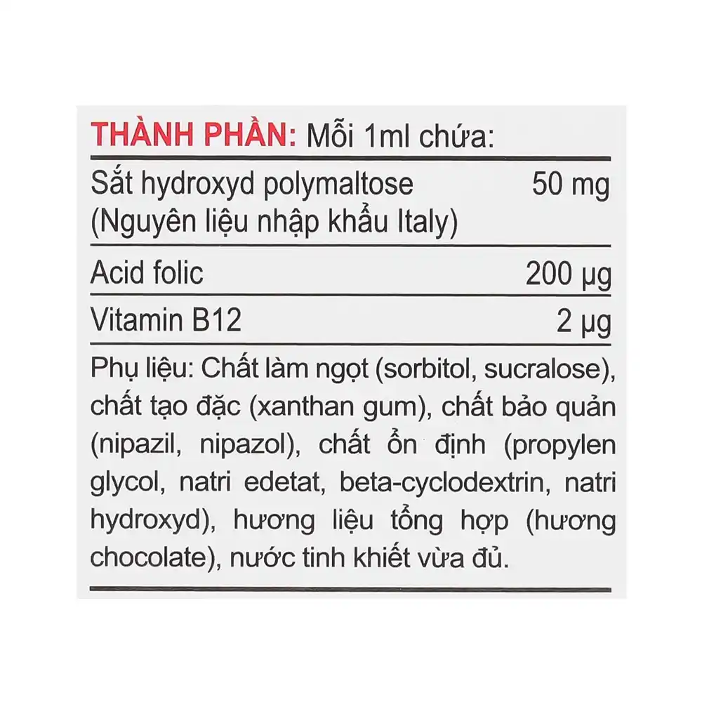 Siro Herbland Iron Drops Kids hỗ trợ cải thiện thiếu máu do thiếu sắt 30ml (từ 6 tháng)