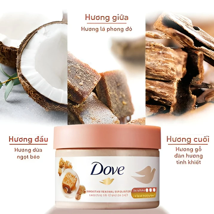 Smoothie tẩy da chết dove 298g