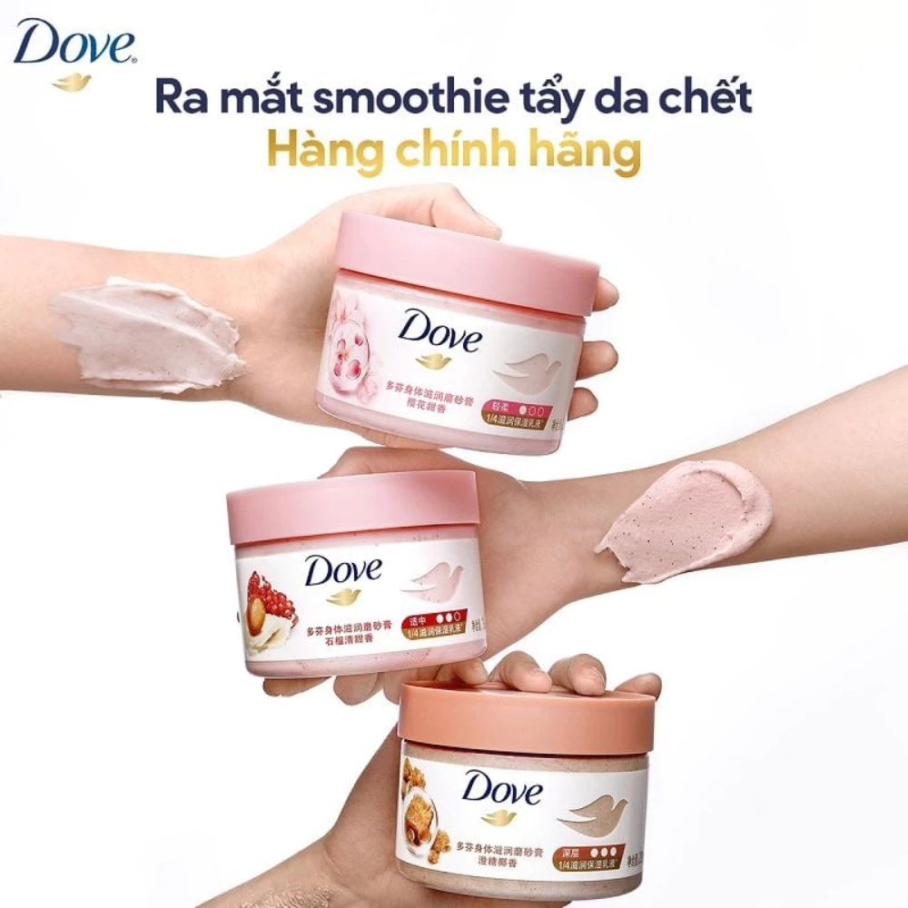 Smoothie tẩy da chết dove 298g