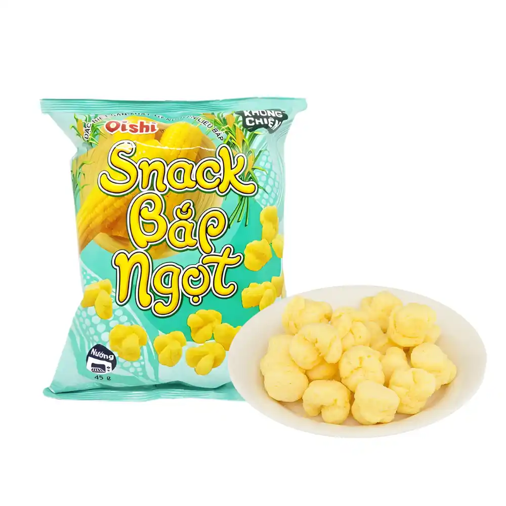 Snack bắp ngọt Oishi gói 34g