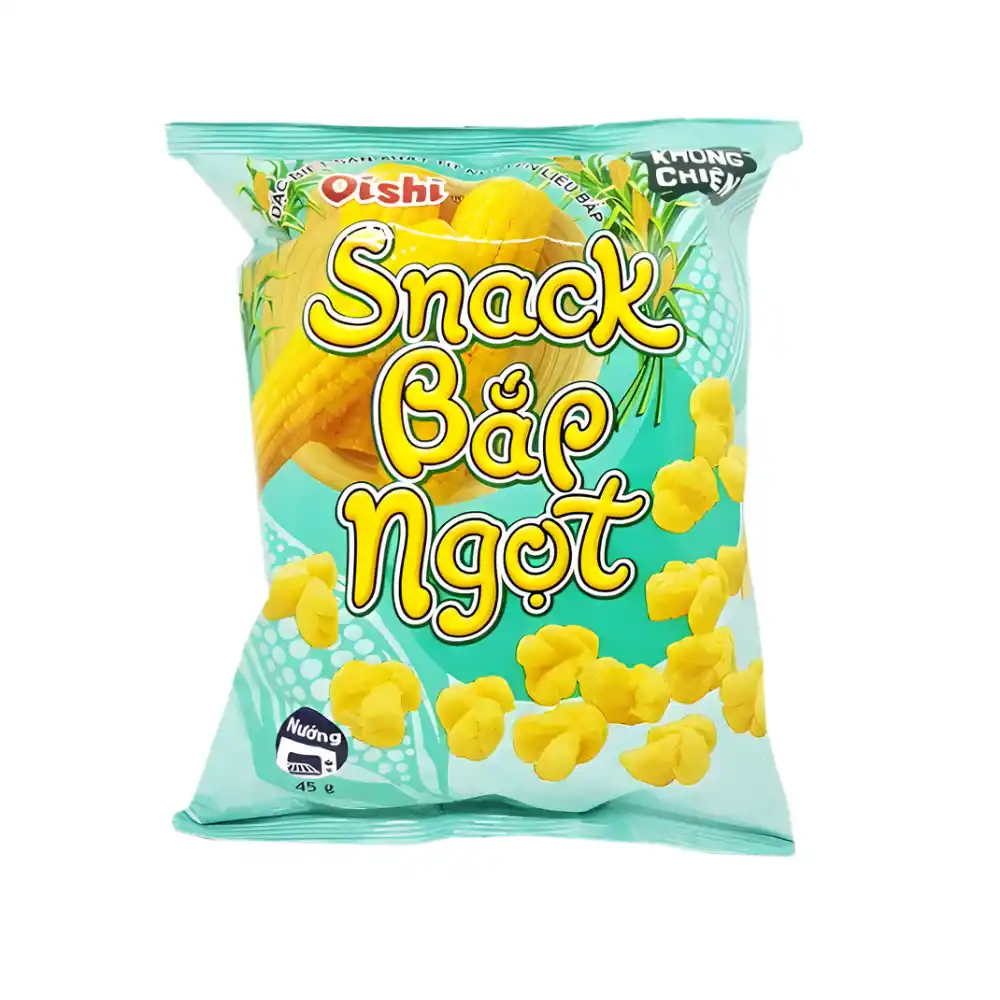 Snack bắp ngọt Oishi gói 68g