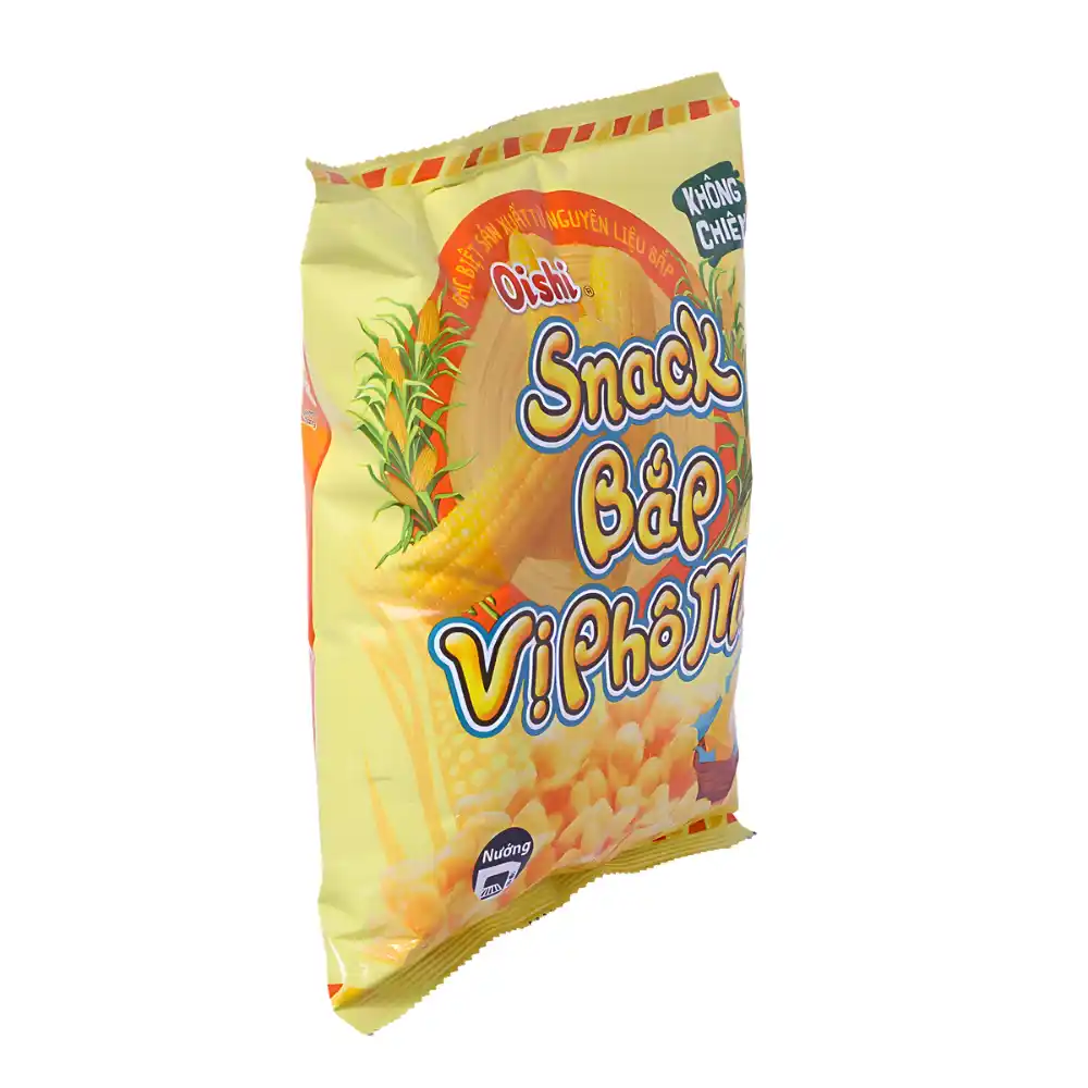 Snack bắp ngọt Oishi vị phô mai gói 68g