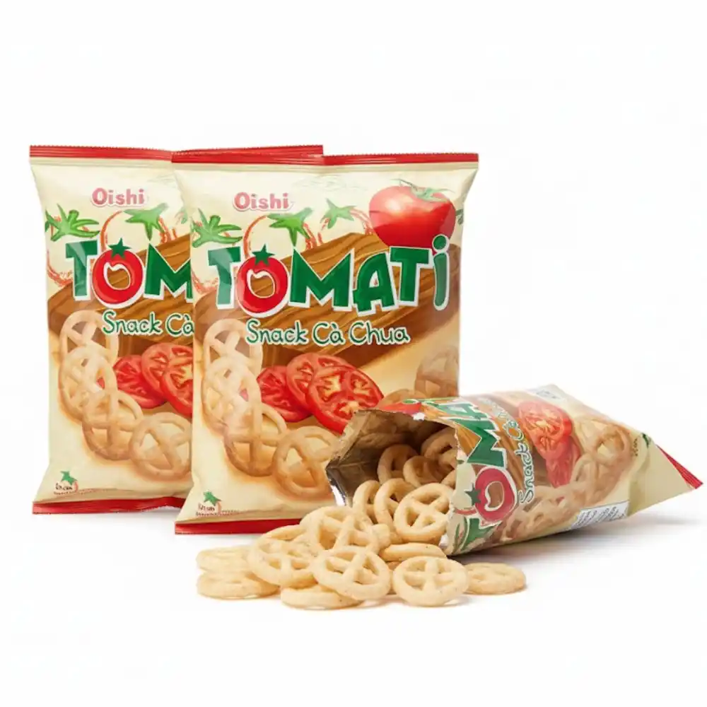 Snack cà chua Oishi gói 68g