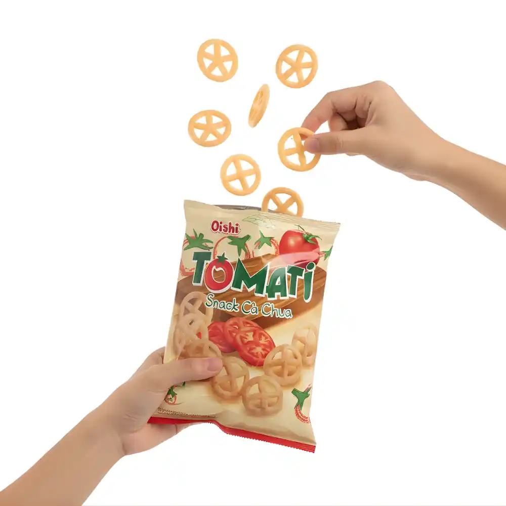 Snack cà chua Oishi gói 68g