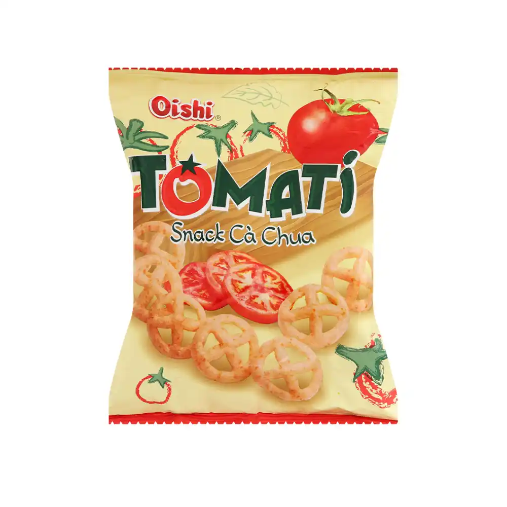 Snack cà chua Oishi gói 68g