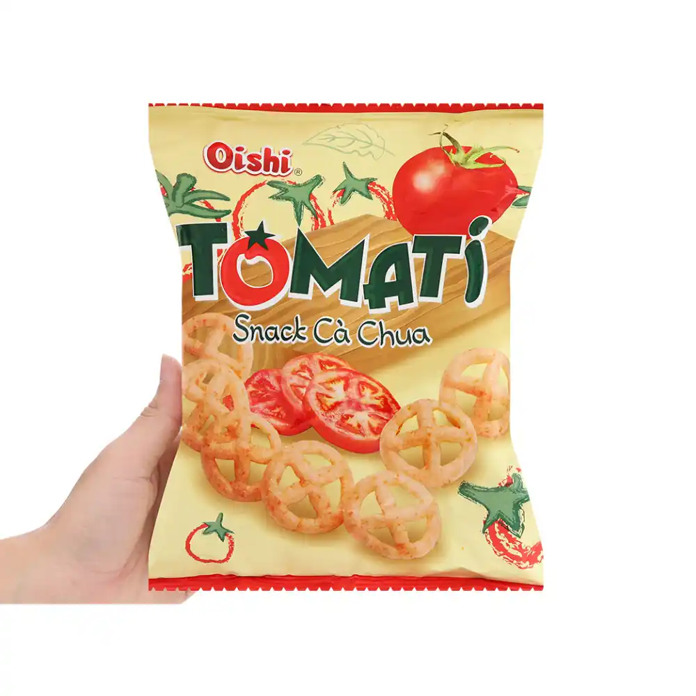 Snack cà chua Oishi gói 68g