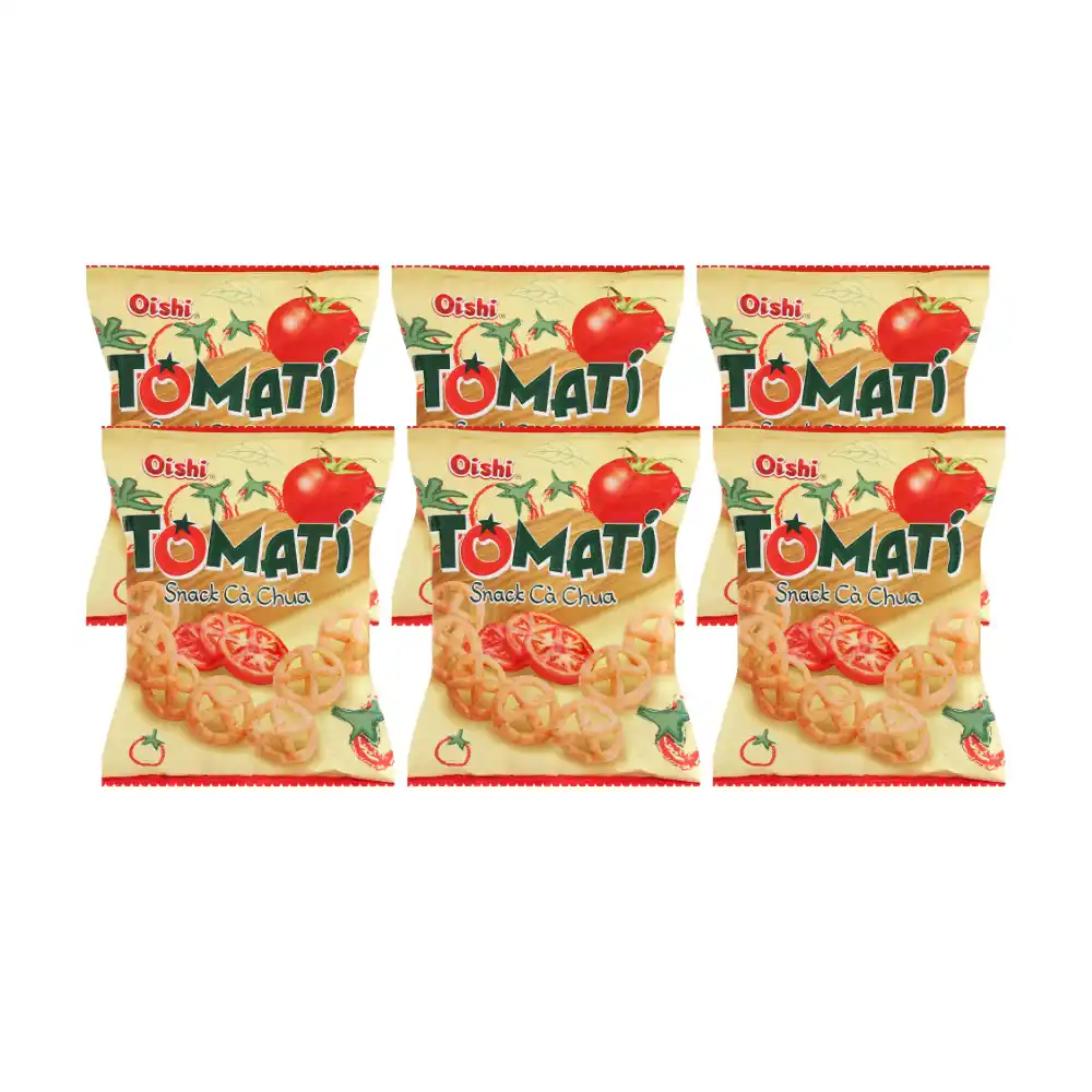 Snack cà chua Oishi gói 68g