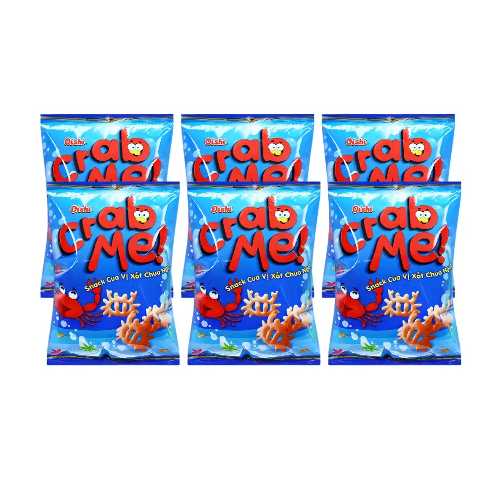 Snack cua Oishi xốt chua ngọt gói 68g