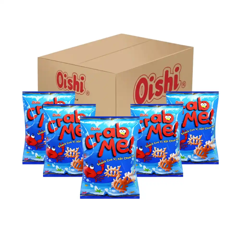 Snack cua sốt chua ngọt Oishi gói 34g