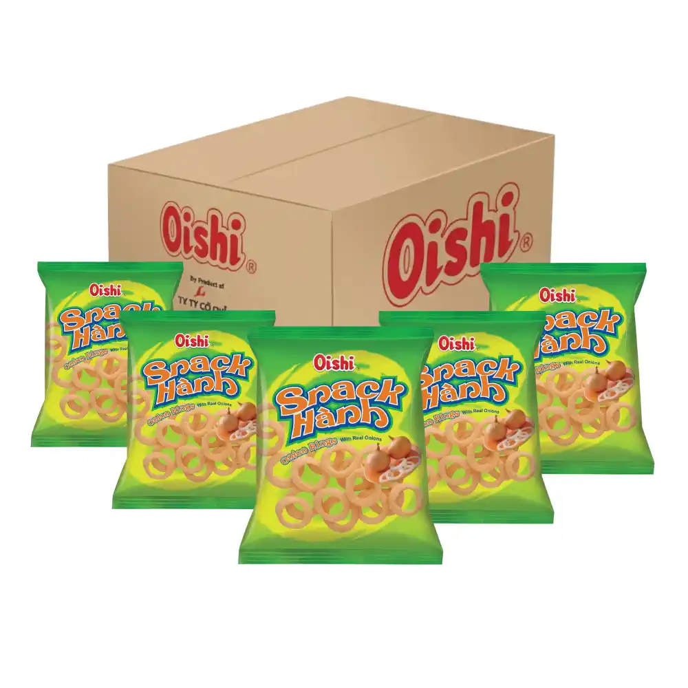 Snack hành Oishi gói 68g