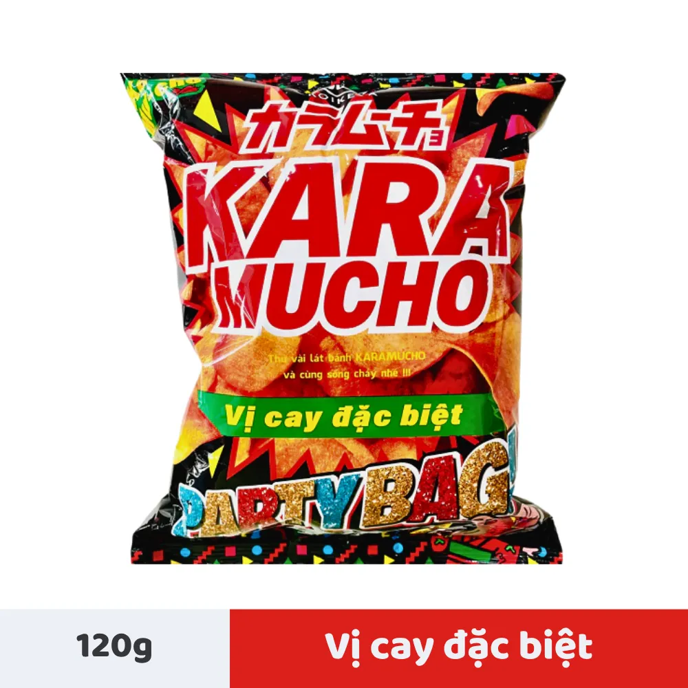 Snack khoai tây Koikeya Karamucho vị cay đặc biệt gói 120g