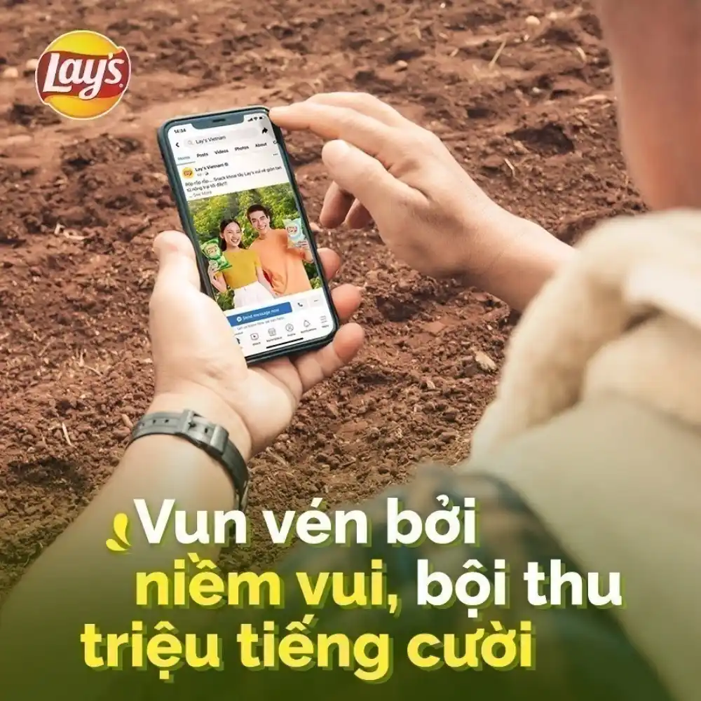 Snack khoai tây Lay's Stax vị kem chua hành hộp 100g