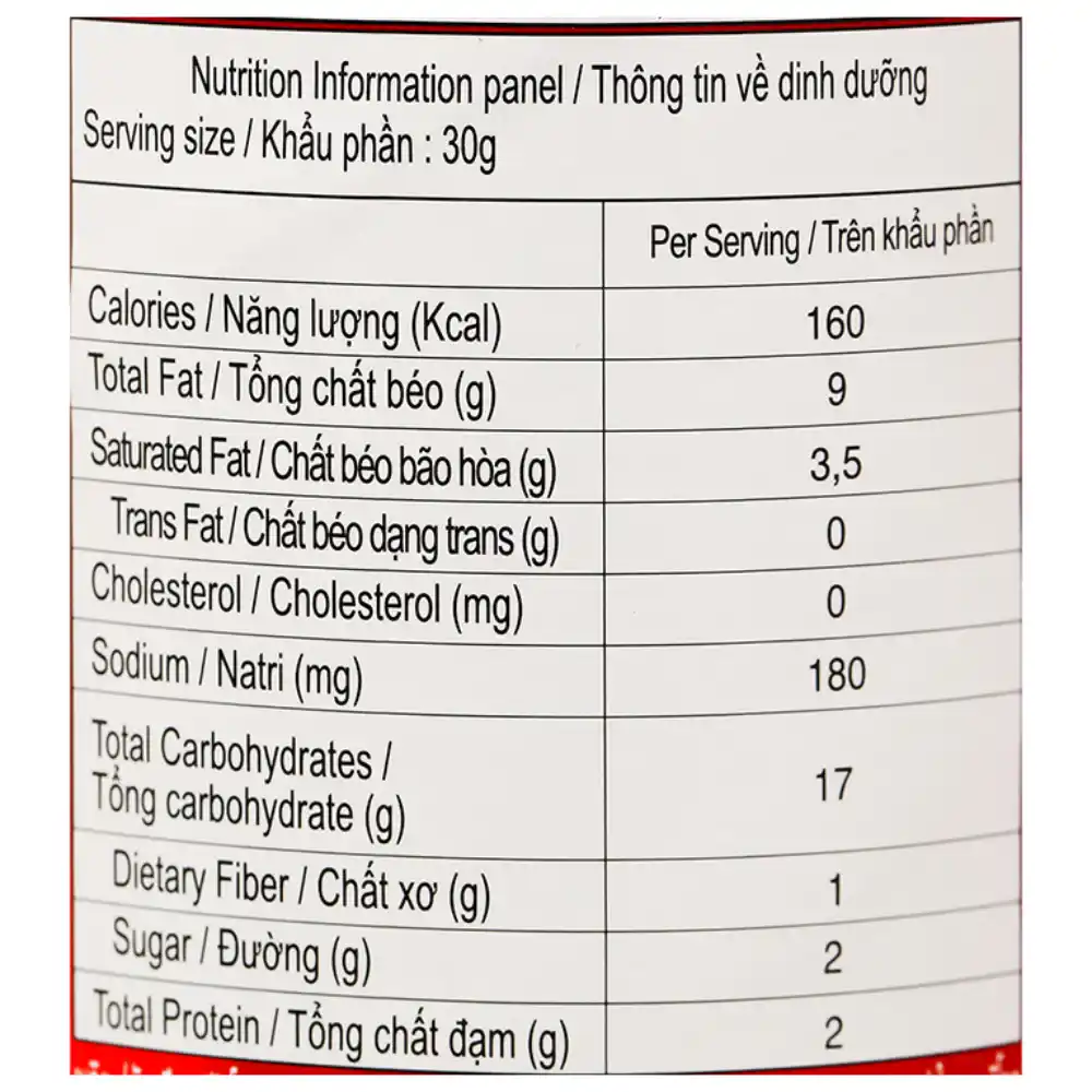 Snack khoai tây Lay's Stax vị mực sốt cay hộp 100g