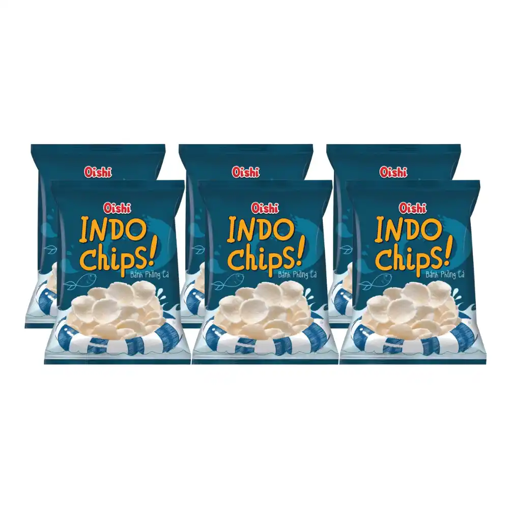 Snack phồng cá Oishi gói 68g