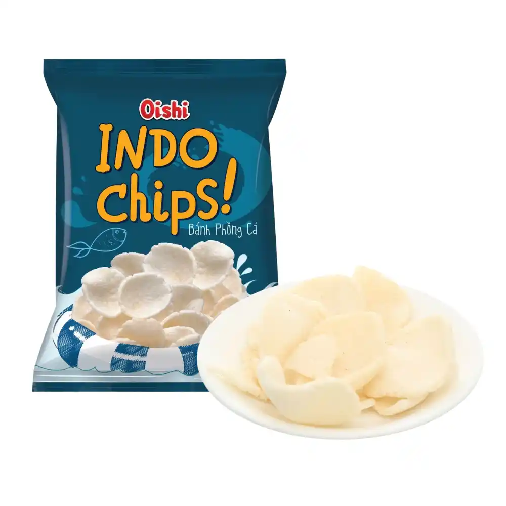 Snack phồng cá Oishi gói 68g